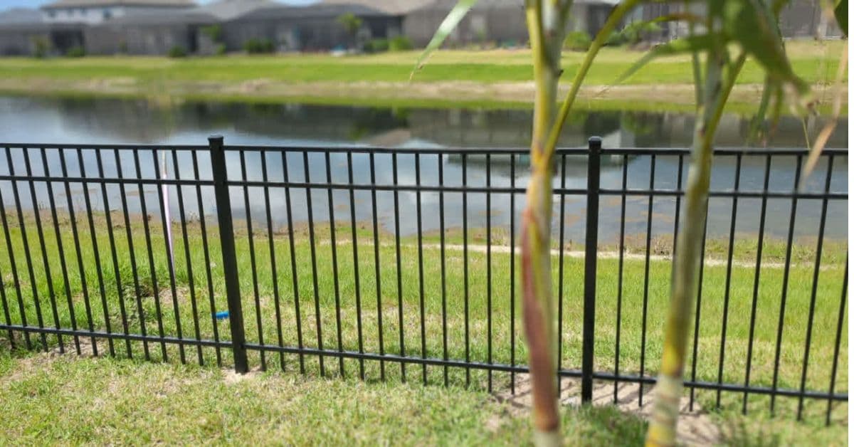 Ornamental Aluminum Fence