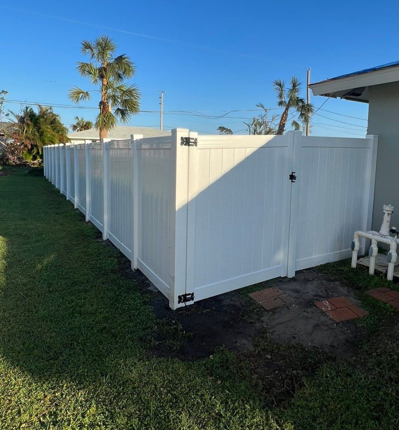 Vinyl Fence