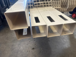 5X5X108 T&G End Post - WHT